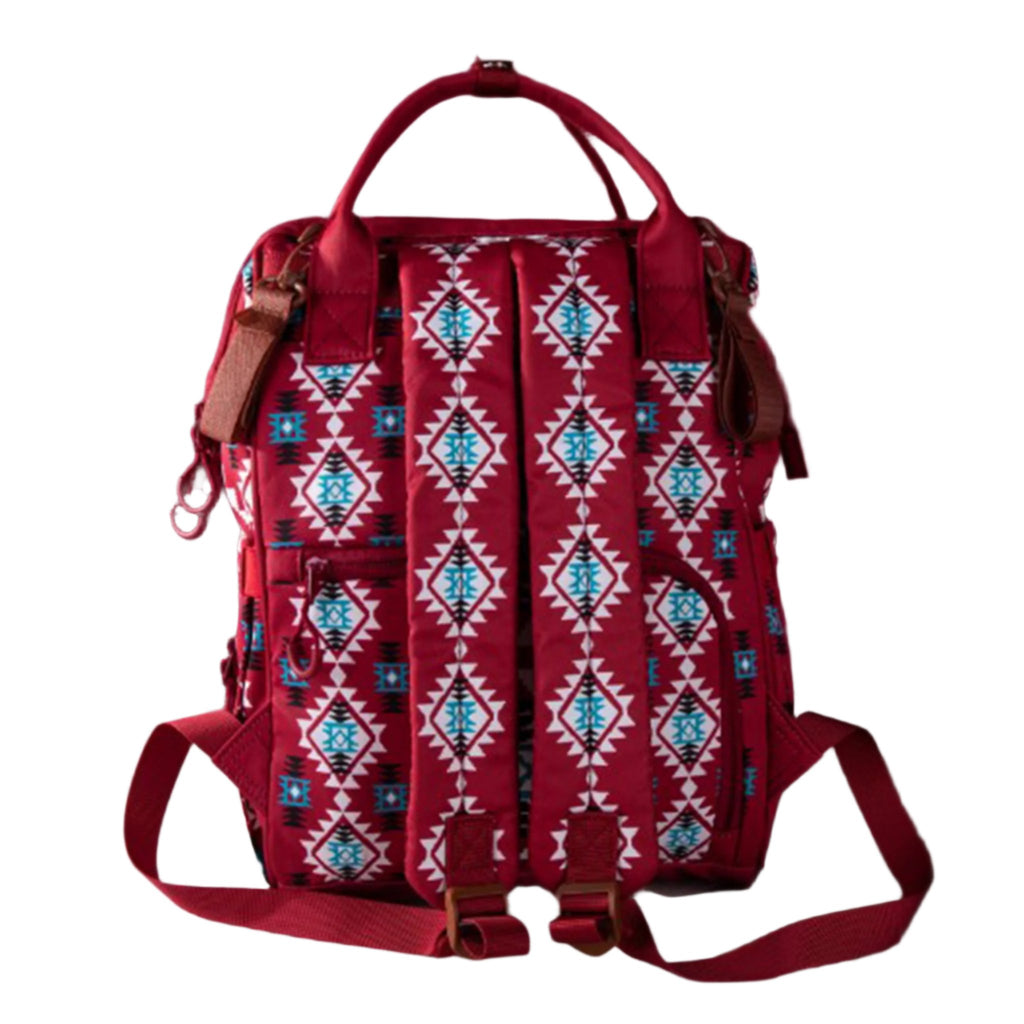 kelty aztec-style top zip backpack diaper bag Wrangler Aztec Callie Backpack/Diaper Bag
