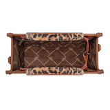 Wrangler Brown & Leopard Conceal Carry Tote