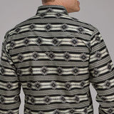Roper Men's Black SantaFe Aztec Shirt