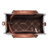 Wrangler Coffee Colored Aztec Canvas Purse