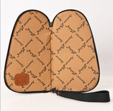American Darling Tooled Leather Pistol Case