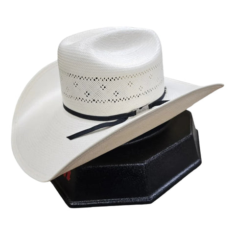 American Hat Company Rancher Crown Cream Straw Hat