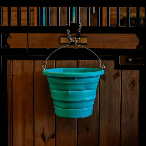 Turquoise Collapsable Bucket
