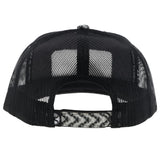 Hooey Grey & Black Lakota Patch Cap