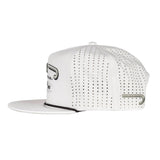 Lazy J White Performance Rope Cap