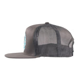 Lazy J Grey & Turquoise Arrowhead Cap