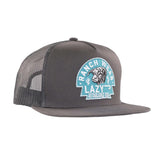 Lazy J Grey & Turquoise Arrowhead Cap