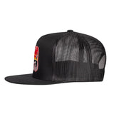Lazy J Black Sunrise Bull Cap