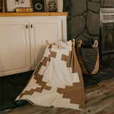 Presidio Tan Oversized Throw Blanket