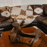 Presidio Tan Oversized Throw Blanket