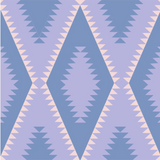 Western Pink/Purple/Blue Aztec Baby Blanket
