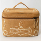 American Darling Tan Boot Stitch Case