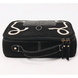 American Darling Black Boot Stitch Jewelry Case