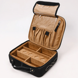 American Darling Black Boot Stitch Jewelry Case