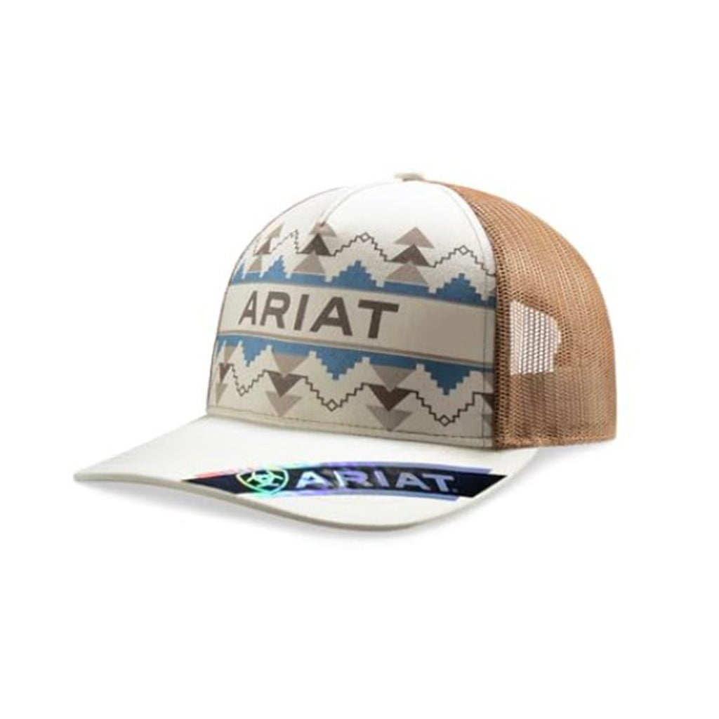 Ariat Ladies Cap Southwest Pattern Khaki