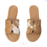 Daleena Anne Cowhide Sandals