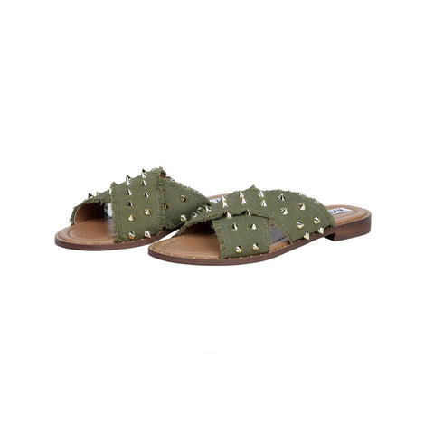 Green Fluff Flats With Spike's