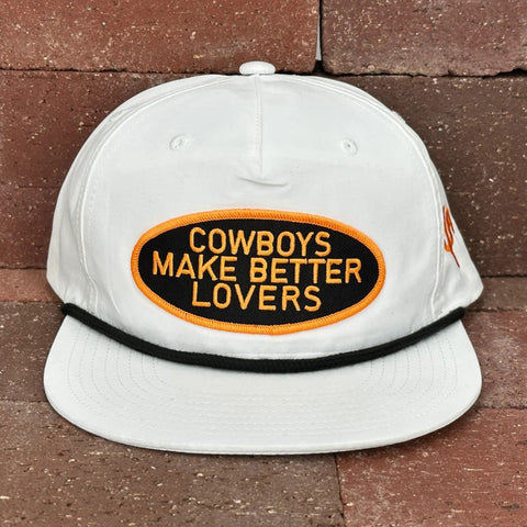 White/Black Rope Snapback with Better Lovers Patch