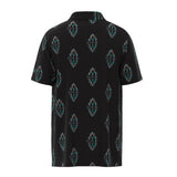 Hooey Men's Aztec Golf Black & Turquoise Polo Shirt