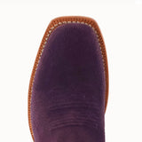 R Watson Women's Plum Roughout Boots