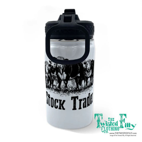 Stock Trader Tumbler with Cattle Graphic 