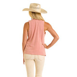 Rock & Roll Women's Rodeo Yee Haw Tank Top