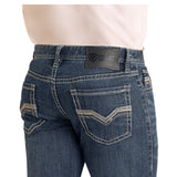 Rock & Roll Men's Slim Straight  Leg Jean