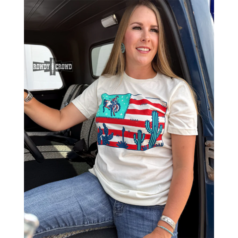 Western Patriotic Tee