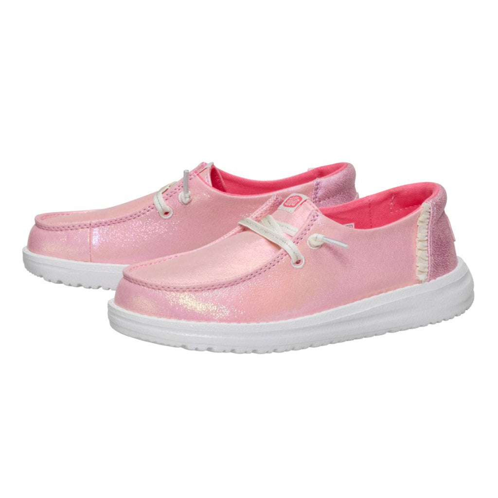 Youth Dazzling Sparkle Pink Shoes