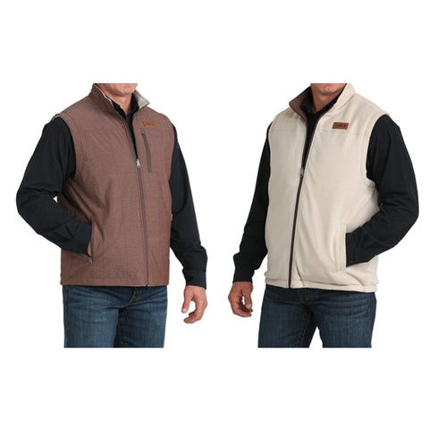 Cinch Men's Reversible Vest-both colors