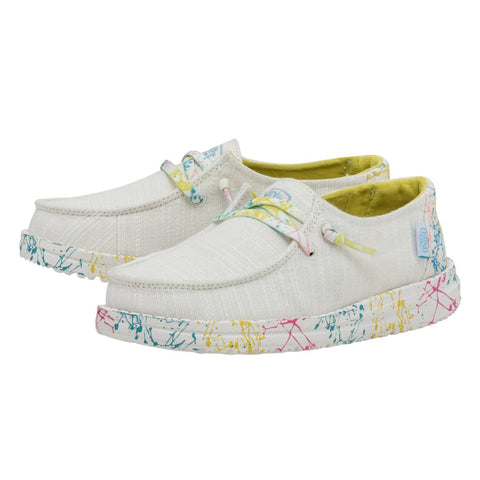 Hey Dude Youth Wendy Sugar Vibe shoes in pastel colorway
