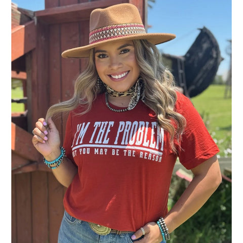 Rust I'm The Problem But You May Be The Reason Tee