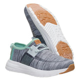 Hey Dude Women's Grey Sirocco Stretch Sox Shoe