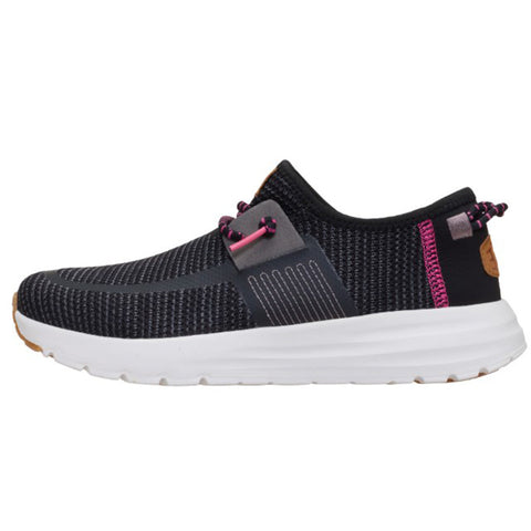 Sirocco Stretch Sox Black Onyx & Pink 