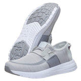 Sirocco Stretch Sox Grey Tennis Shoe Slip on