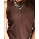 Mocha Yoakum Tank