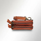 Spaghetti Western Tan Wristlet