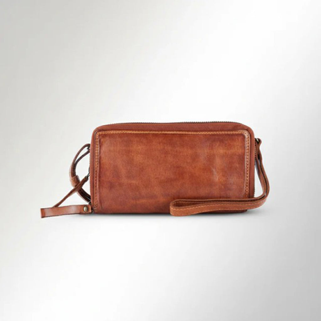 Spaghetti Western Tan Wristlet