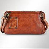 Spaghetti Western Tan Wristlet