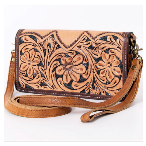 Olay Tooled Leather Organizer