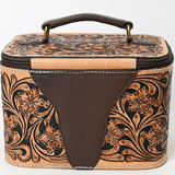 American Darling Hand-Tooled Jewelry Case