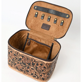 American Darling Hand-Tooled Jewelry Case