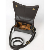 American Darling Cowboy Scene Leather Bag