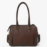American Darling Tooled Leather Concho Bag