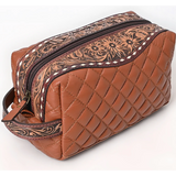 American Darling Hand Tooled Toiletry Bag
