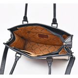 American Darling Woven Leather Bag