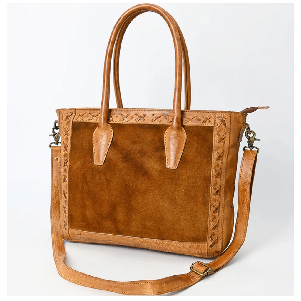 American Darling Genuine Leather Tote Bag