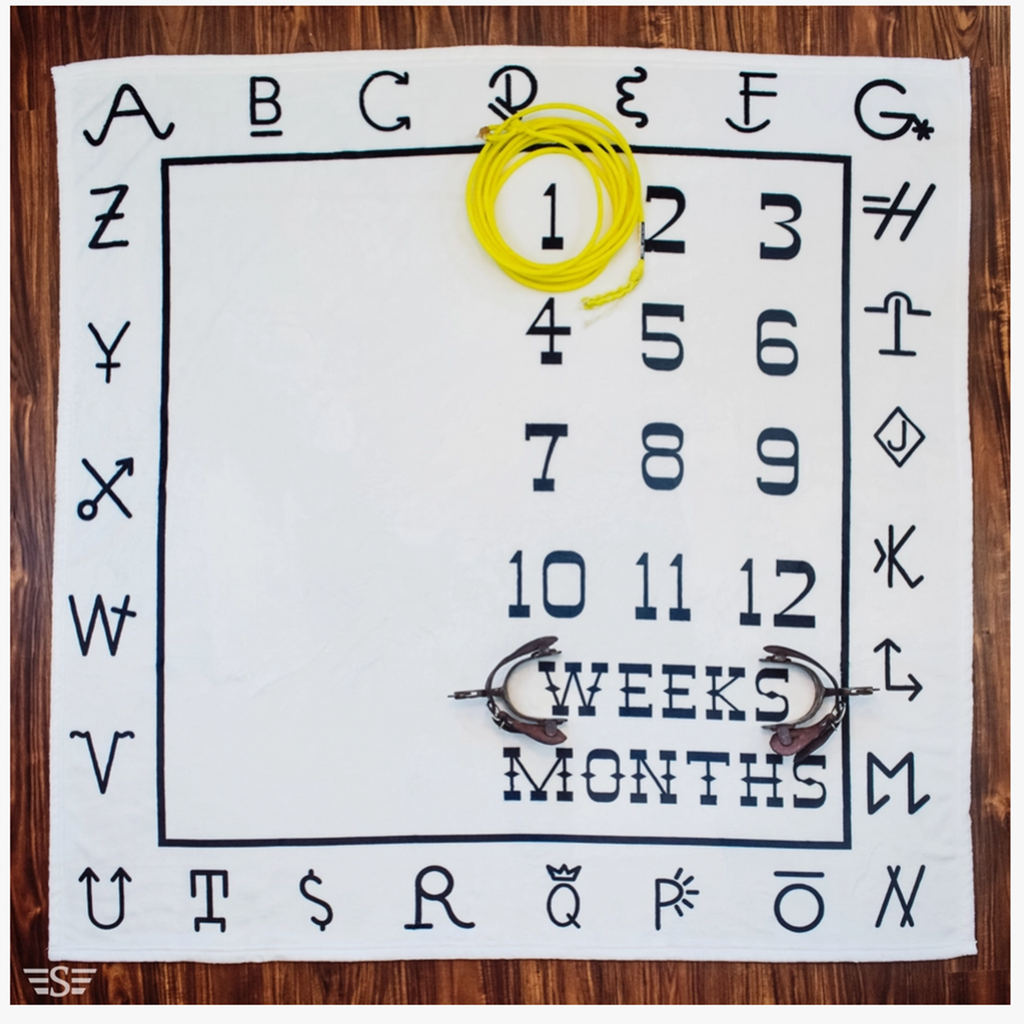 Infant Brand Milestone Blanket