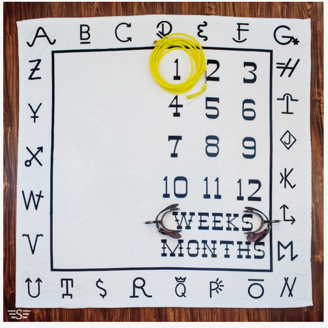 Infant Brand Milestone Blanket