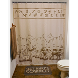 Cattle Drive Shower Set